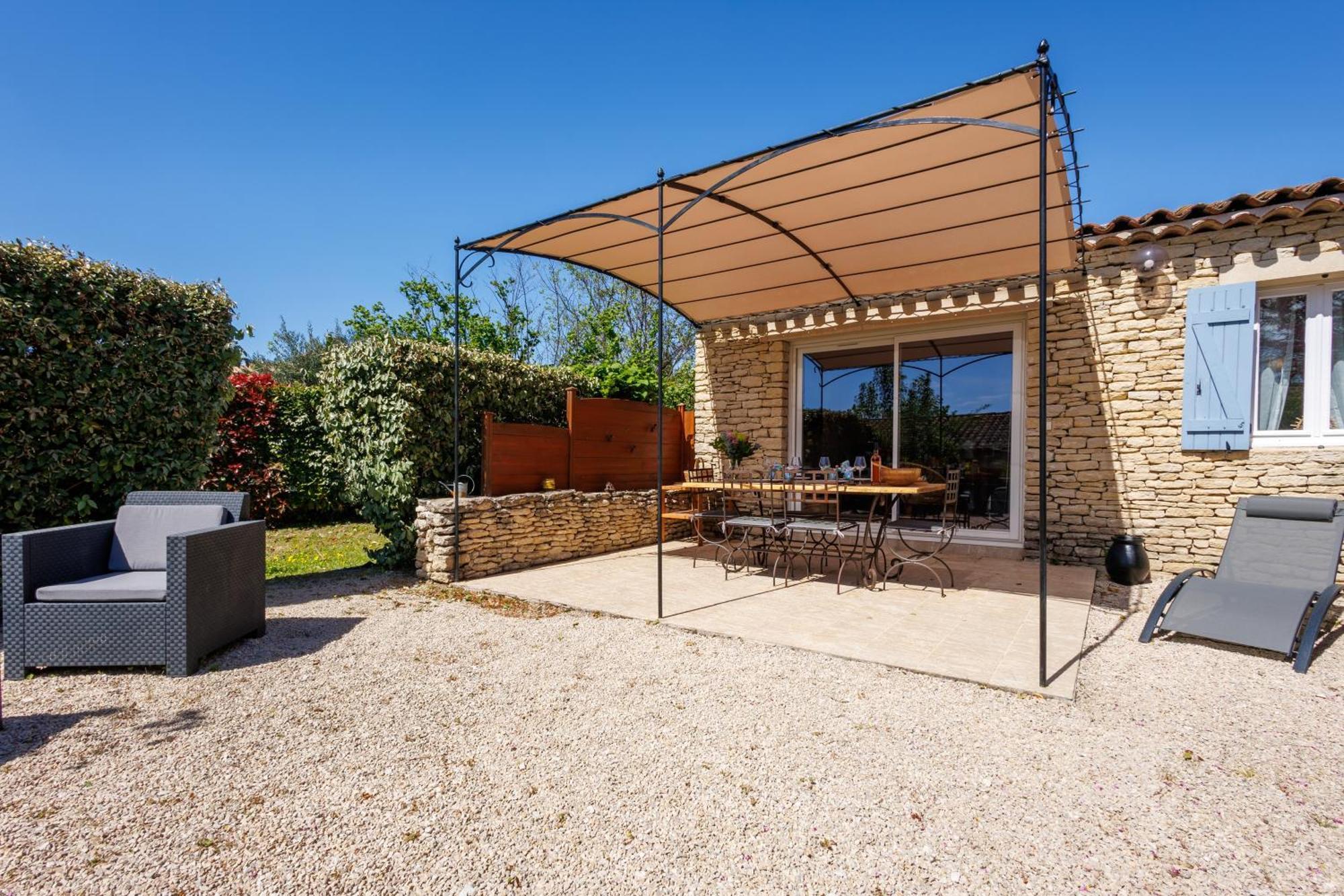 Lou Karo - Piscine Partagee - Parking Prive Villa Gordes Exterior foto