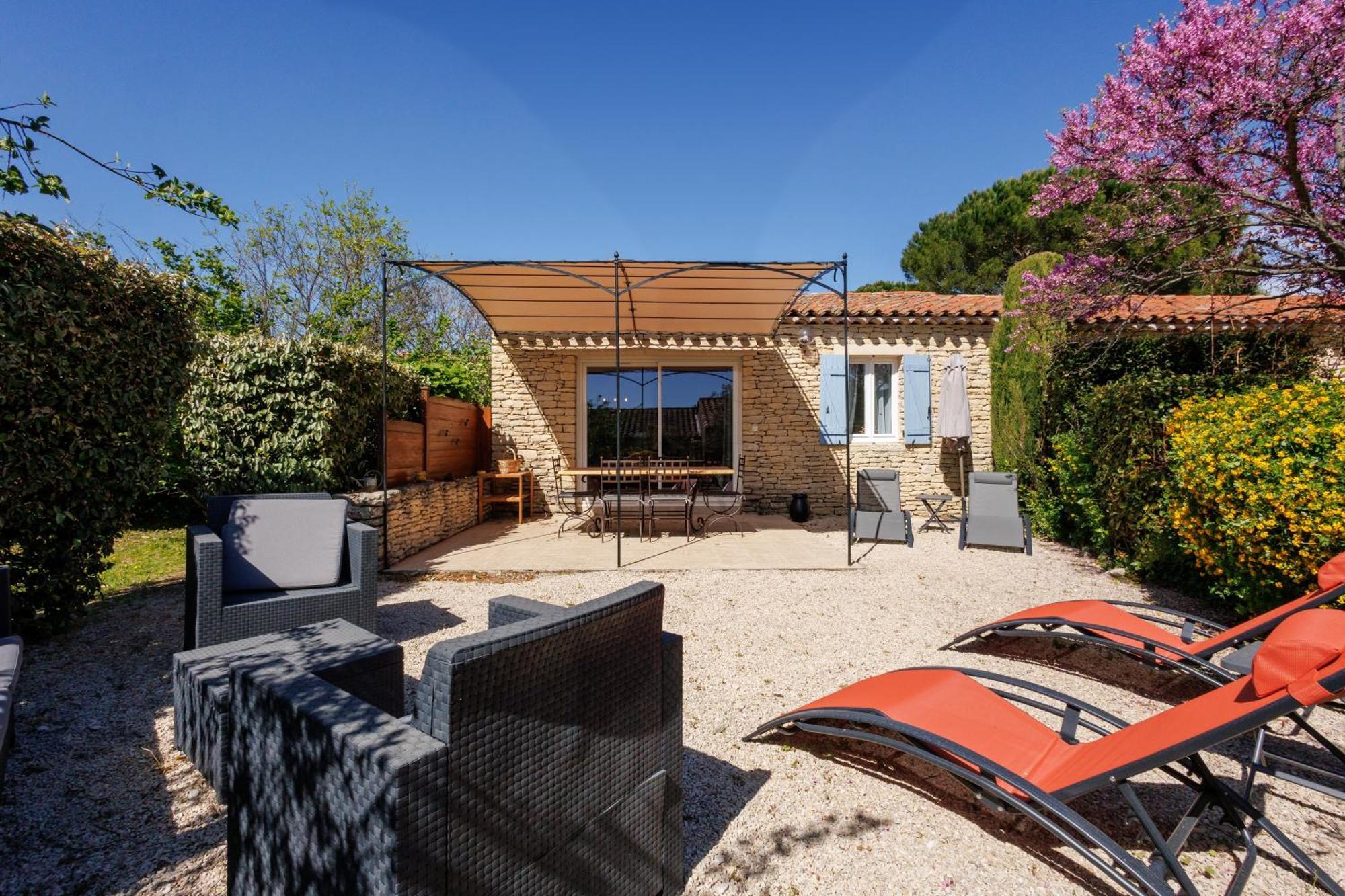 Lou Karo - Piscine Partagee - Parking Prive Villa Gordes Exterior foto