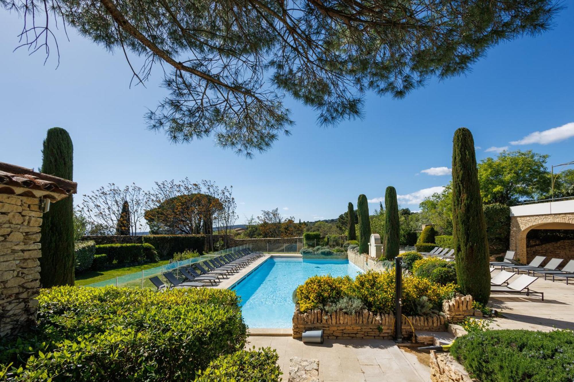 Lou Karo - Piscine Partagee - Parking Prive Villa Gordes Exterior foto